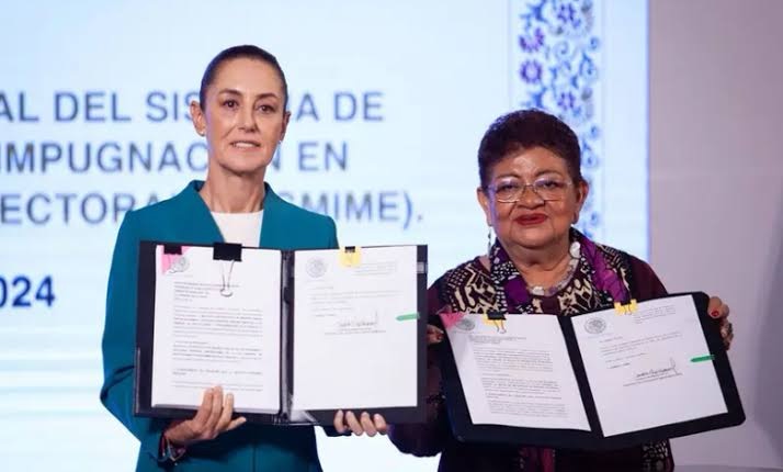 Envía Claudia Sheinbaum al senado iniciativas de leyes secundarias de la reforma judicial