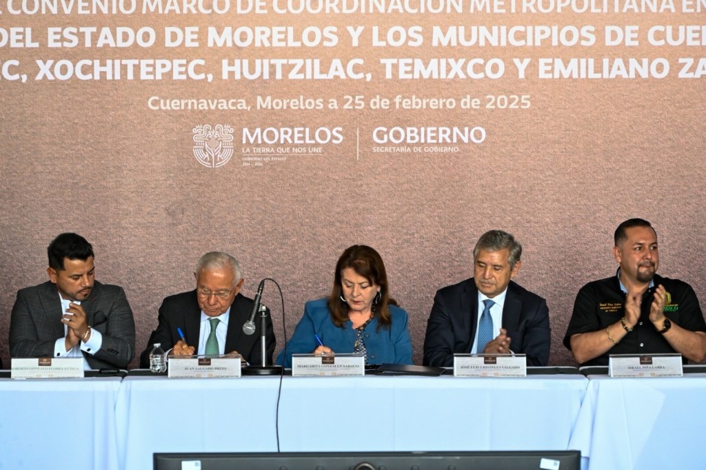 Establece Gobierno Morelos convenio con alcaldes de la zona&nbsp;metropolitana