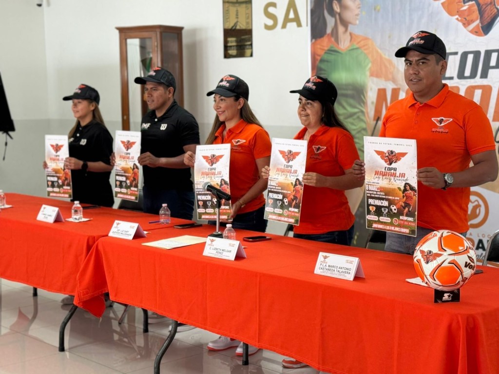 Presentan la “Copa Naranja de futbol femenil Luz Dary Quevedo&nbsp;Maldonado”