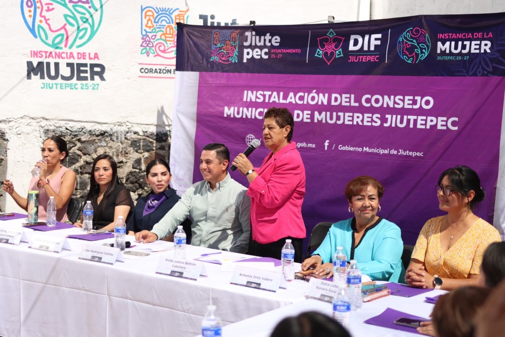 Instala Jiutepec primer Consejo Municipal de Mujeres en&nbsp;Morelos
