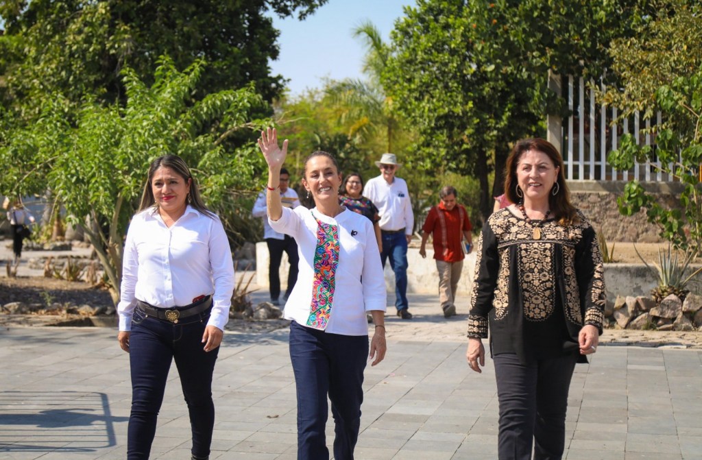 RECONOCEN CLAUDIA SHEINBAUM Y GOBERNADORA MARGARITA GONZÁLEZ SARAVIA DERECHOS AGRARIOS DE LAS MUJERES&nbsp;EJIDATARIAS