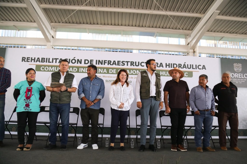 Entrega Gobierno de Morelos obras de mejoramiento de abasto de agua pluvial en&nbsp;Coajomulco