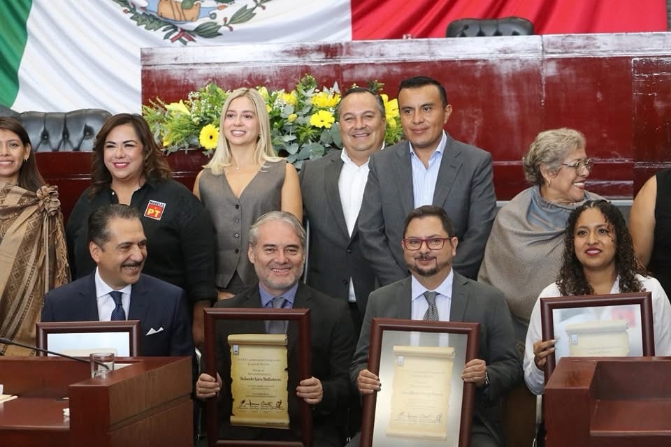 Entrega Congreso Morelos “Premio al Mérito Periodístico&nbsp;2025”