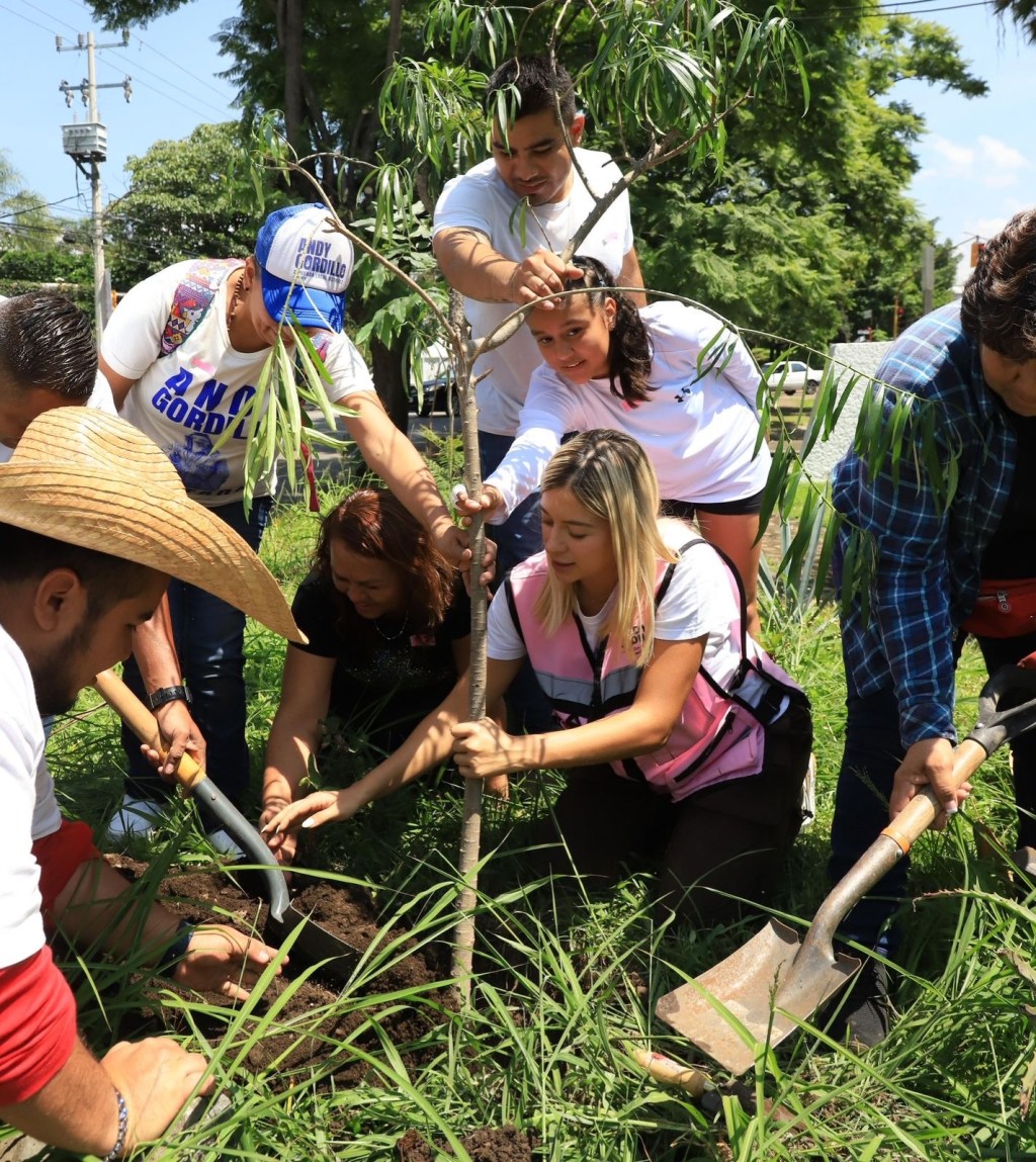 Encabeza diputada Andrea Gordillo jornada de reforestación urbana en&nbsp;Cuernavaca