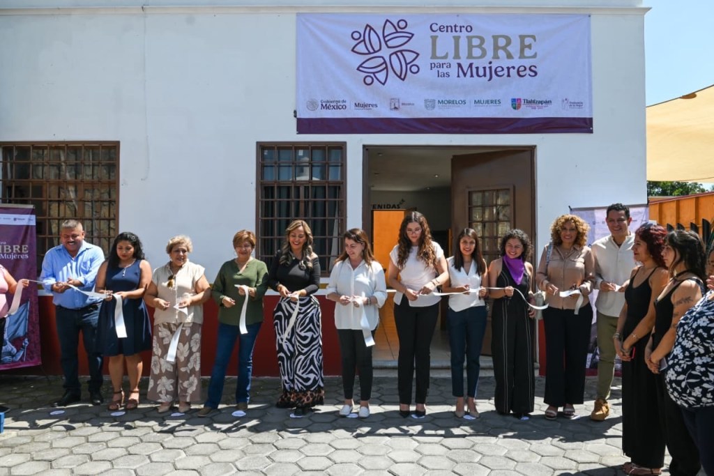 Margarita González Saravia inauguró el Centro LIBRE en&nbsp;Tlaltizapán