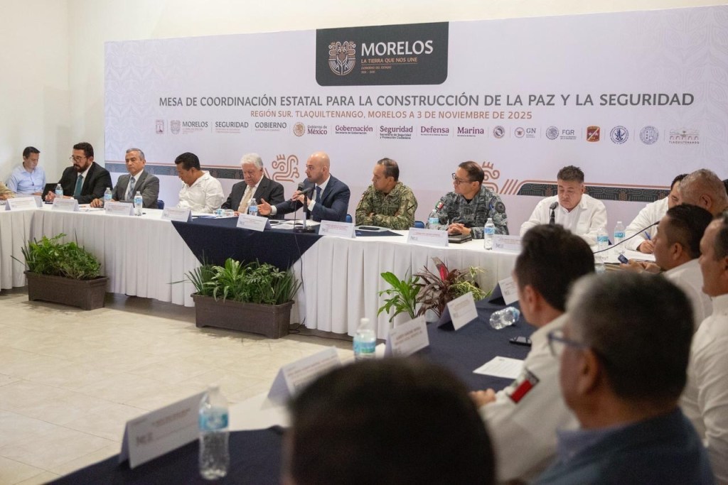 Evalúa Mesa para la Construcción de la Paz estrategias en la zona sur de&nbsp;Morelos