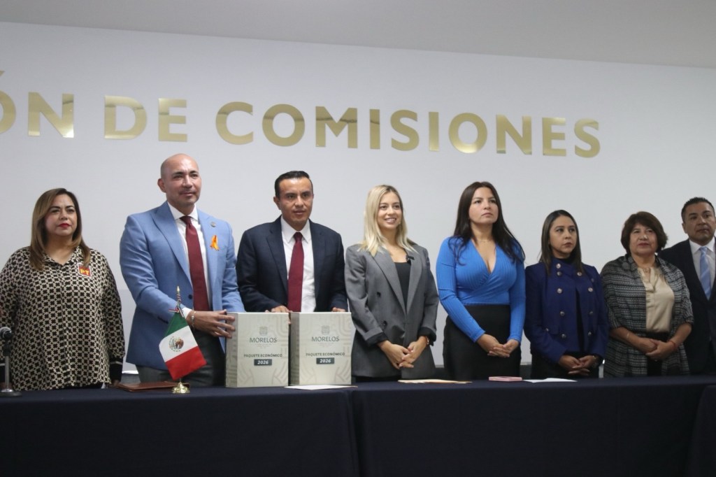 Recibe Congreso de Morelos Propuesta de Paquete Económico&nbsp;2026