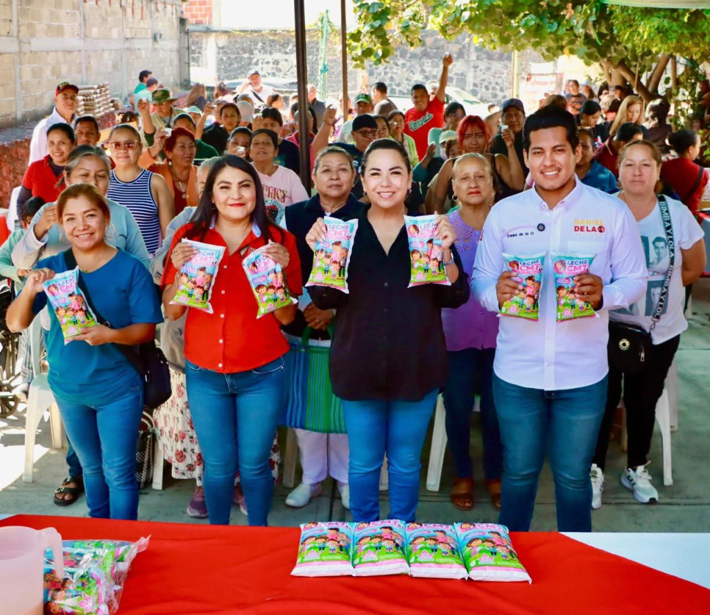 Continúa Tania Valentina Rodríguez Ruiz el programa Nutriendo Familias, en apoyo a los más necesitados